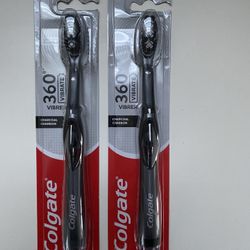 Colgate 360 battery-powered charcoal toothbrush 