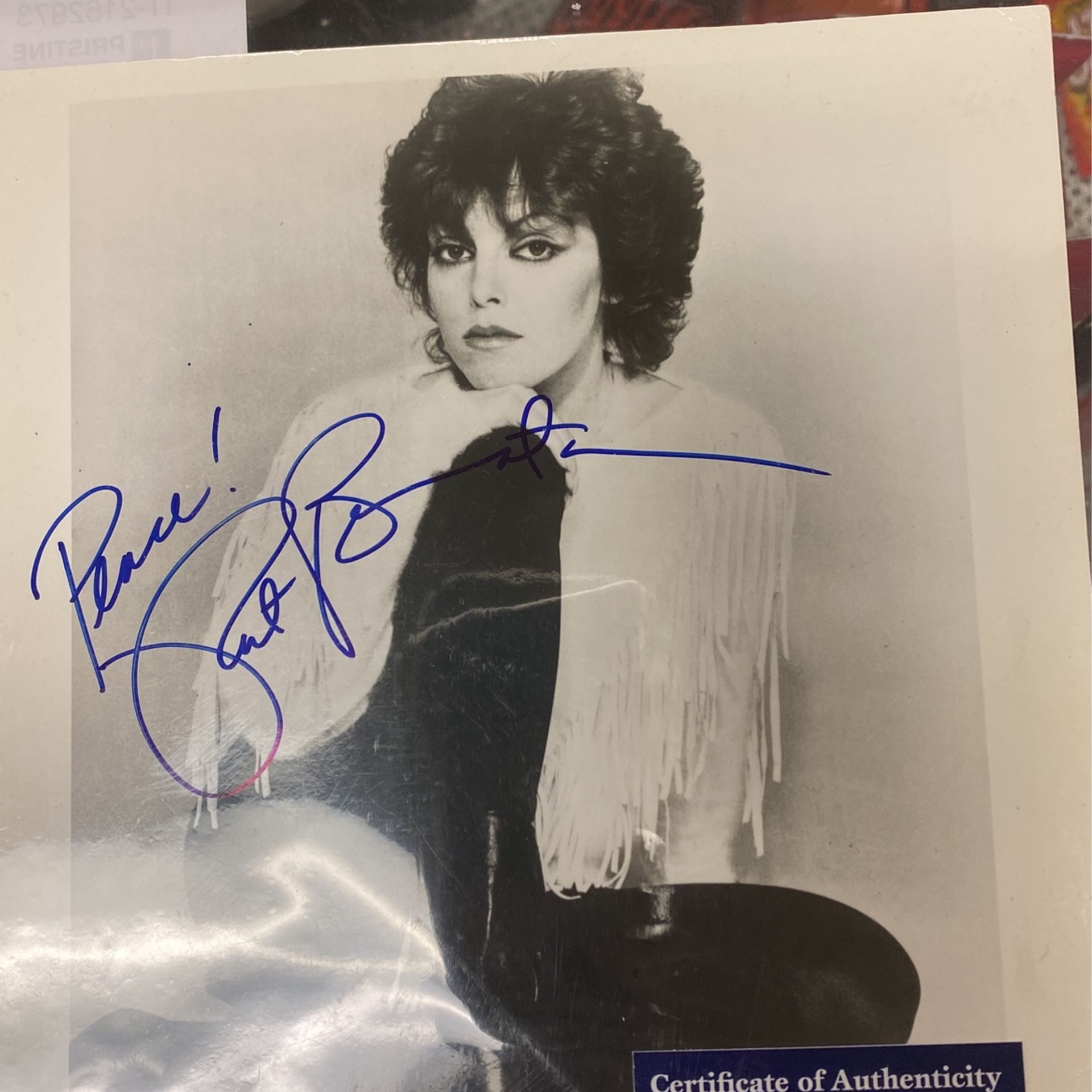 Pat Benatar Signed Photo