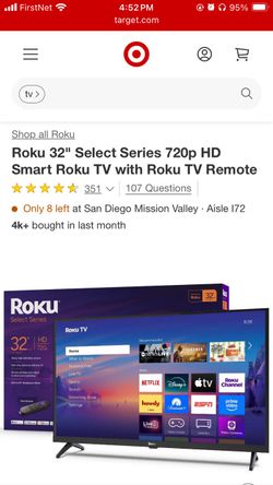 Smart TV with Blu Ray DVD.