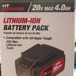 Hyper Tough Sawzall /W Xtra Battery 