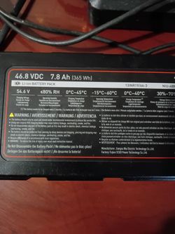 Scooter battery and charger