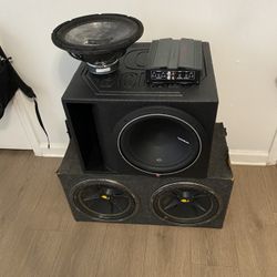 Car Speakers And Amp