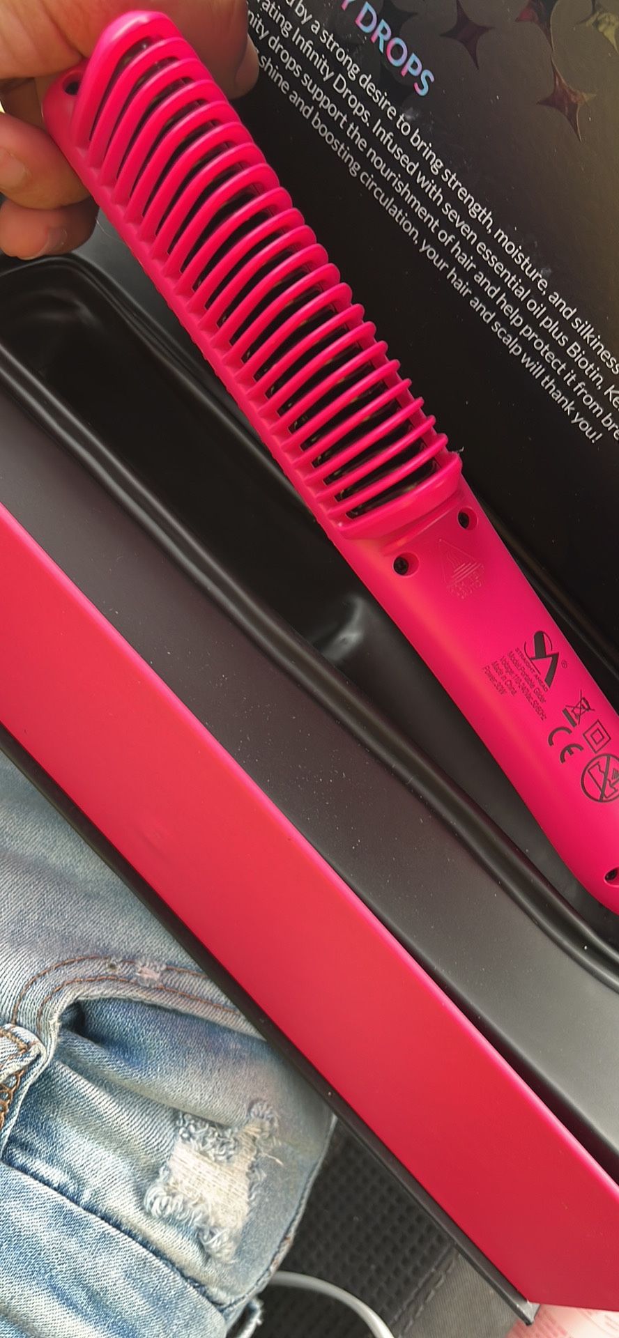 Portable Glider Straightener Curler 