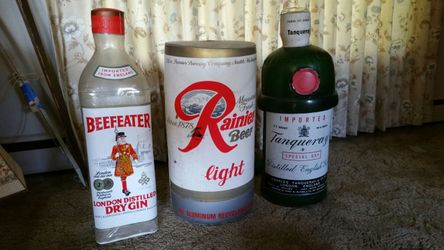 Inflatable Gin/Beer bottles