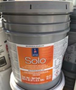 5 gallon solo semi gloss paint