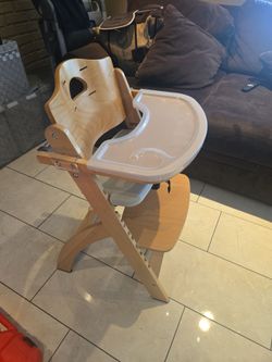 Wooden High Chair