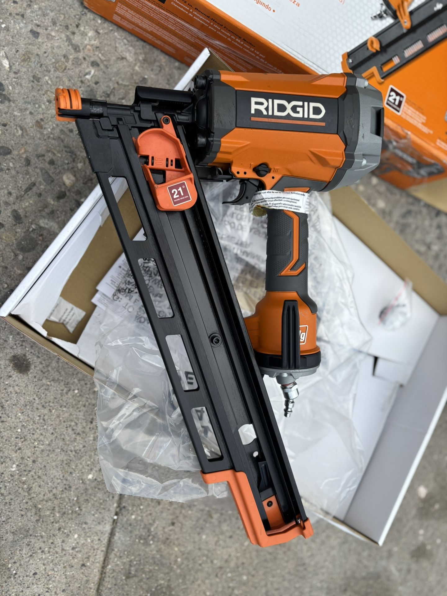 Pistola, Rigid para Framing