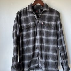 Levi’s Flannel Button Down Jacket