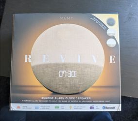 Revive Sunrise Alarm Clock Speaker