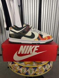 Nike Dunk Low Sail Multi Camo