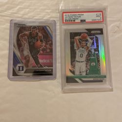 Jayson Tatum Prizm PSA 9 And Prizm Duke Card 🔥🔥🔥📈📈📈