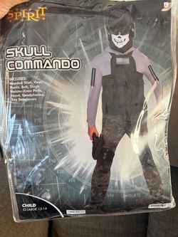 Skull Commander kids  costume