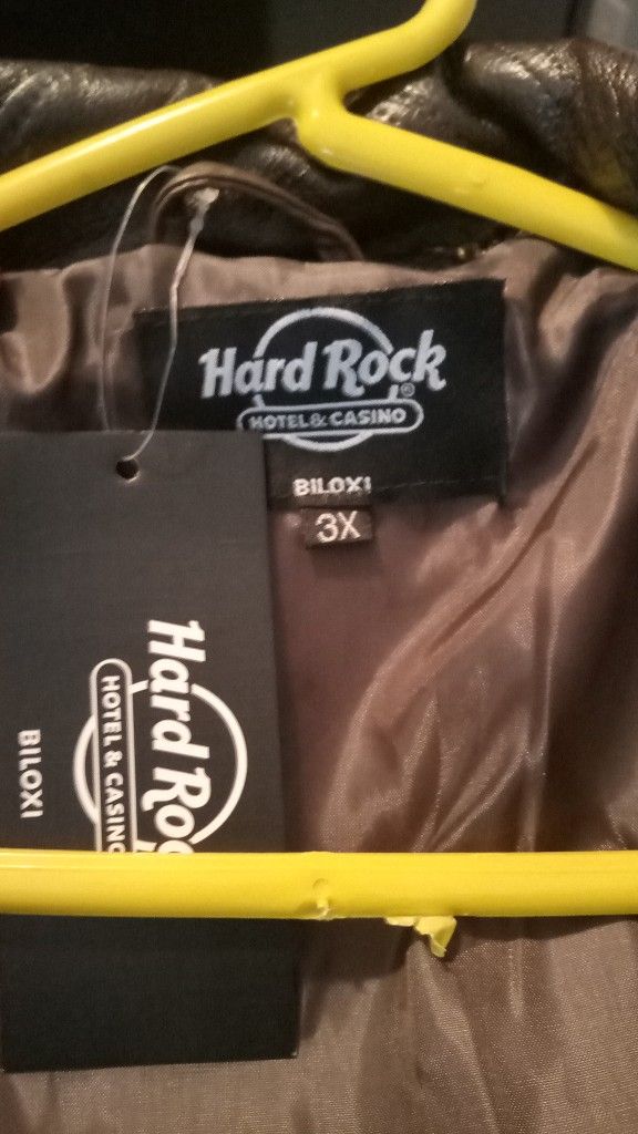 Hard Rock Biloxi Leather Jacket