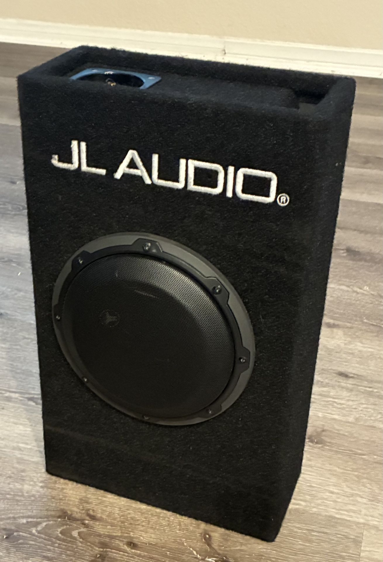 JL Subwoofer with Alpine Amp