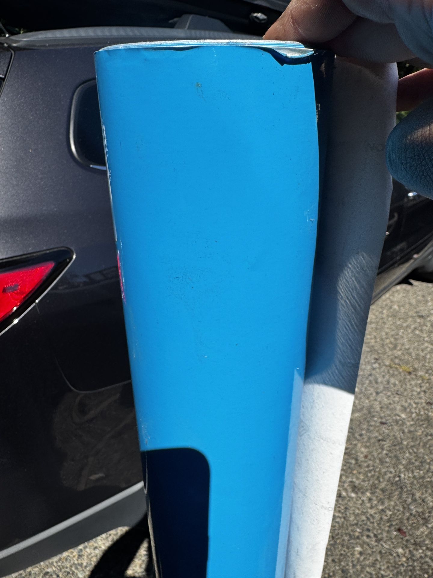 Light Blue Car Vinyl Wrap Roll