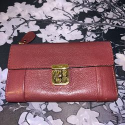 CHLOÉ LEATHER WALLET 