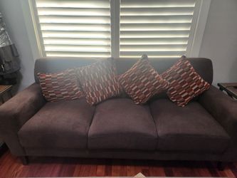 Brown couch
