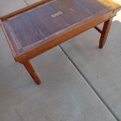 Small Wooden Coffee Table 31x17x17 