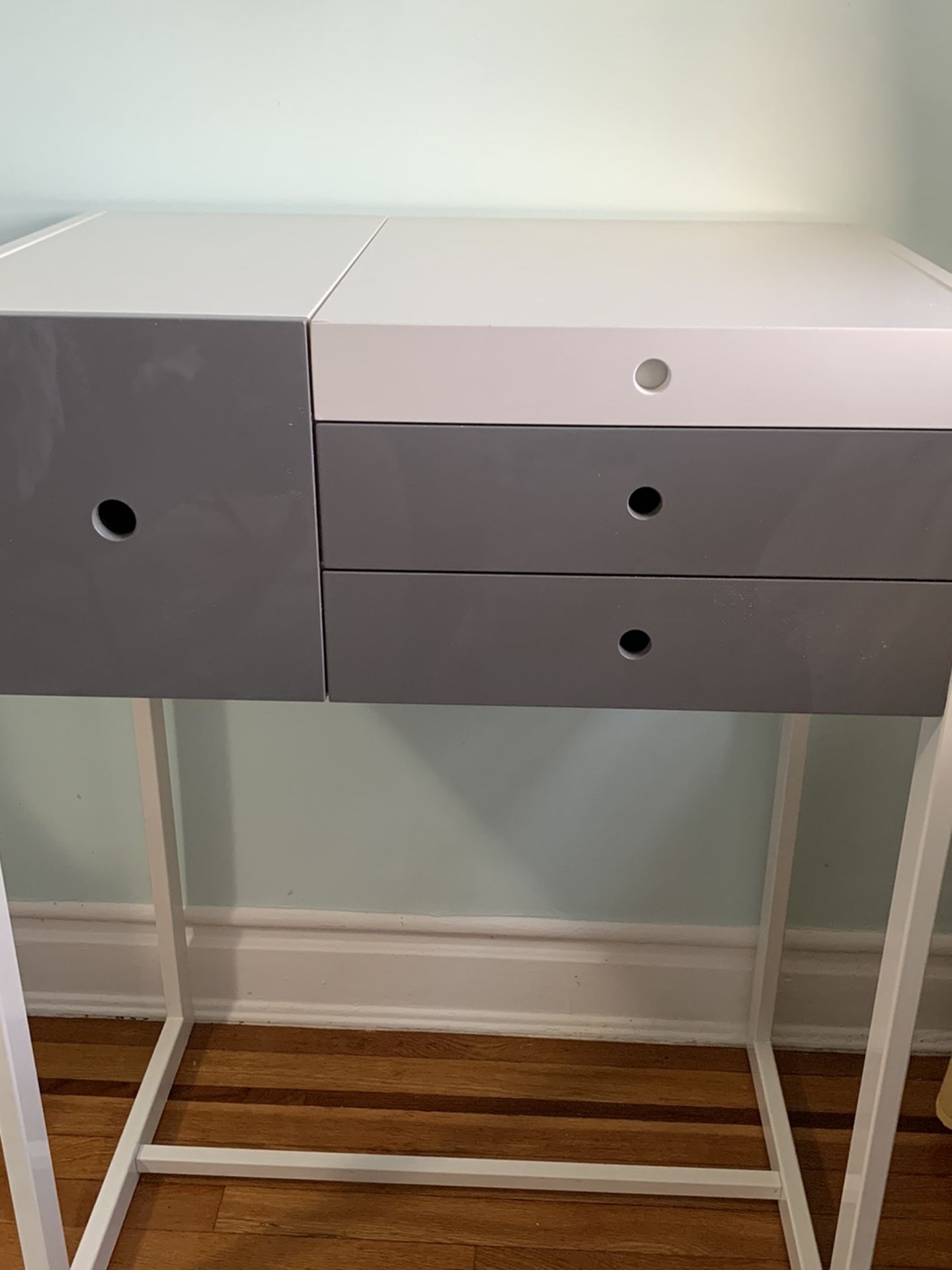 CB2 Vanity MakeUp Desk With Drawers Storage