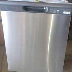 New GE stainless steel dishwasher