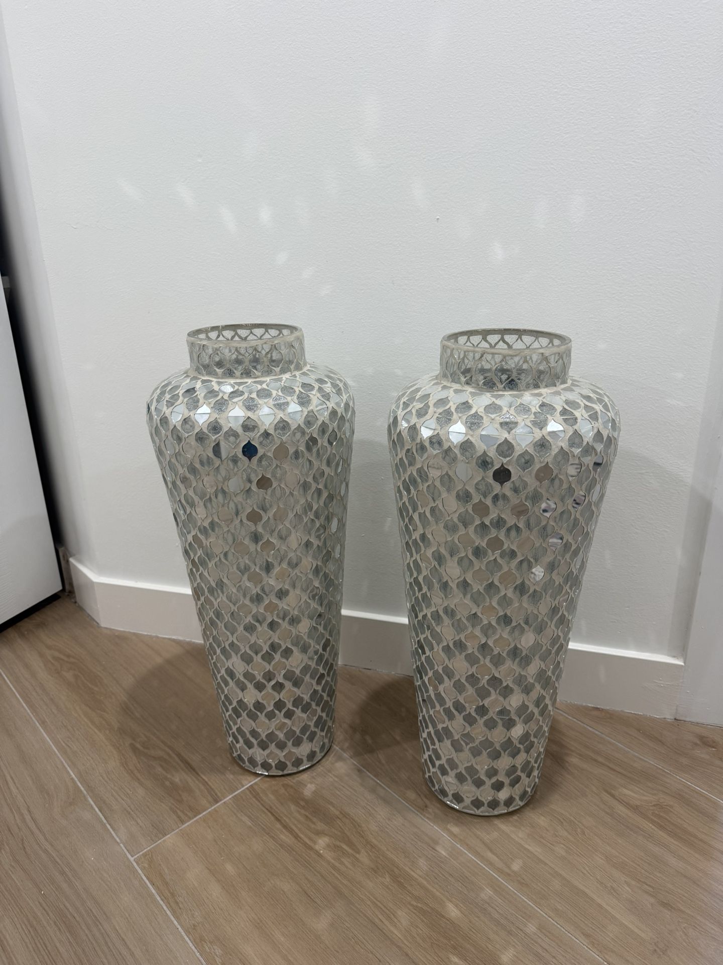 Large Mosaic Vases