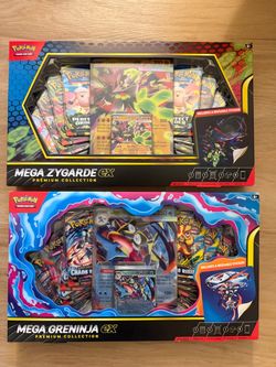 Mega Zygarde ex & Mega Greninja ex box