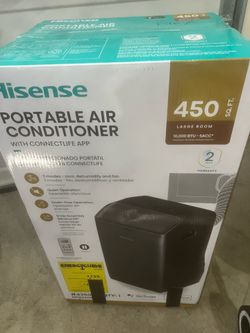 Hisense portable AC unit 10000 btu