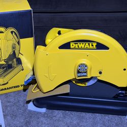 DeWALT 14” CHOP SAW  ABRASIVE SAW