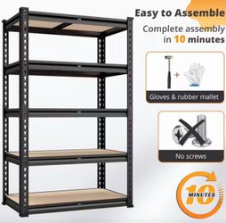 Brand New 5-Tier Heavy Duty Storage Shelves