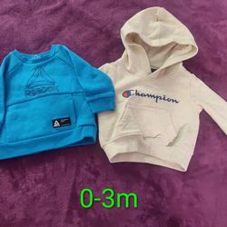 Infant Boy Sweatshirts 0-3m
