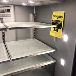 KitchenAid 5 Door Refrigerator Black Steel 