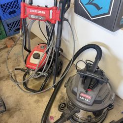 Craftsman Pressure Washer & Vacuum 