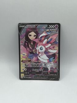 Pokemon Brilliant Stars Sylveon V Trainer Gallery UR Card # TG14/TG30