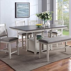 Lexington 6 Seater Counter Height Dinning Room Group