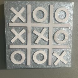 Metal Tic Tac Toe