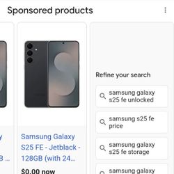 Samsung galaxy S25 FE