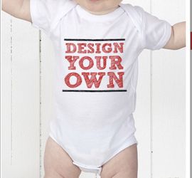 Design and personalize your custom onesies!