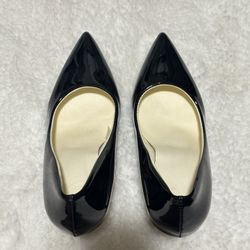 Black Pointed Toe Stiletto Heel