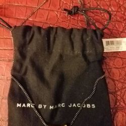 MARC BY MARC JACOBS - Gold Tone Crystal Accent Bow Necklace