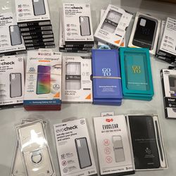 Lot Of Cases And Screen protectors 