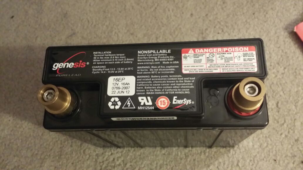 Genesis battery MH12544