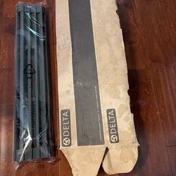 Delta Roll Up Dish Drying Rack Dark Gray Silicone 17in Workstation Sink Narrow