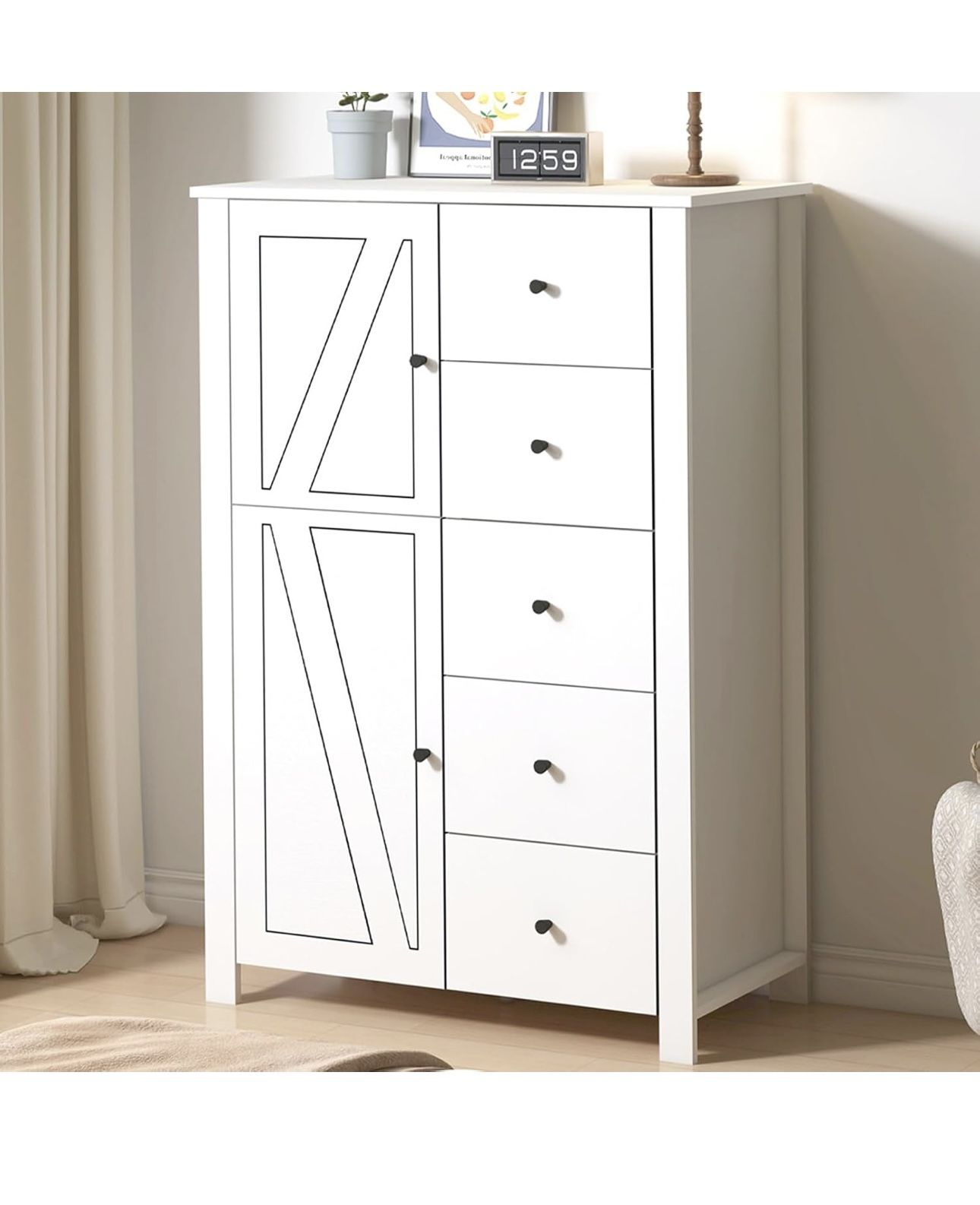 Brand New Full White Dresser