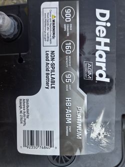 H8 AGM Battery