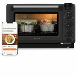  Tovala Smart Oven Pro, 6-in-1 Countertop Convection Oven -  Steam, Toast, Air Fry, Bake, Broil, and Reheat - Smartphone Control Steam &  Air Fryer Oven Combo - With Meal Subscription Credit ($