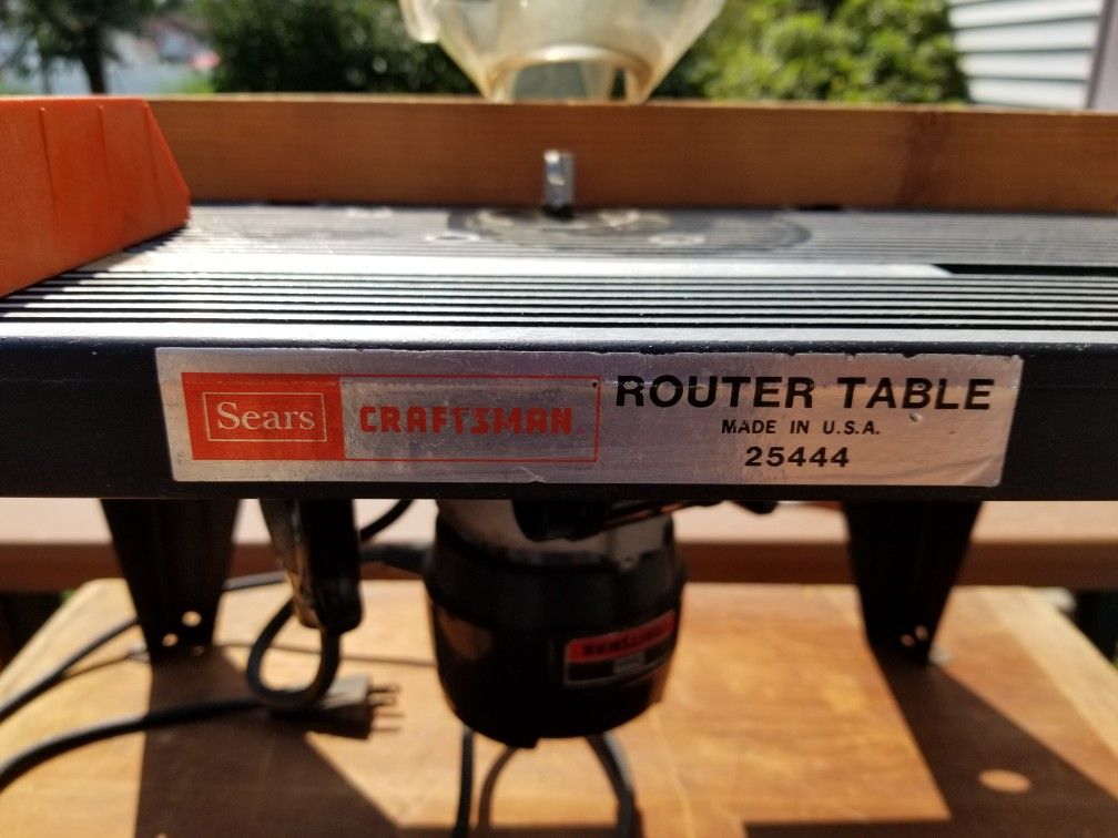 Vintage Craftsman Table Router 25444 for Sale in South Farmingdale, NY