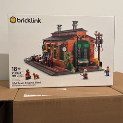LEGO Old Train Engine Shed 910033 Bricklink Exclusive