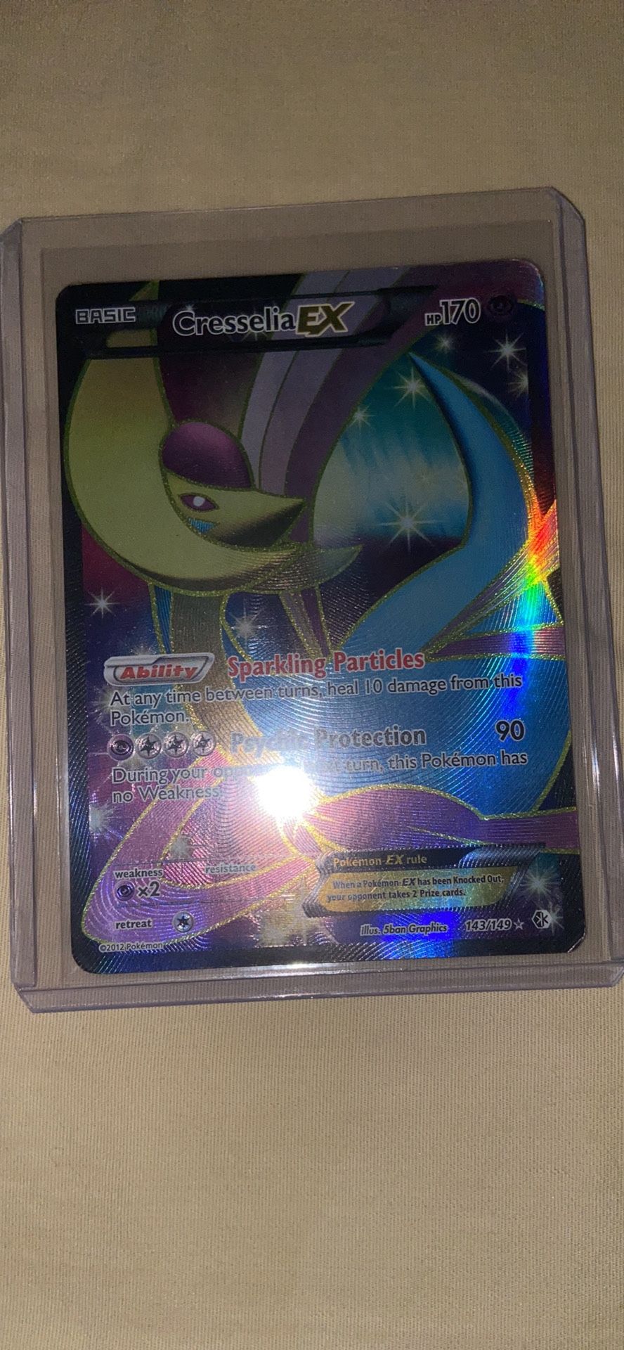 Pokémon Cresselia Full Art Hp/Mp