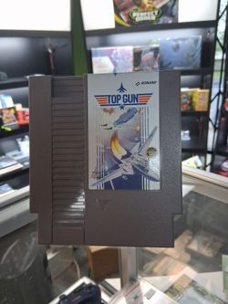 Top Gun NES Cartridge by Konami