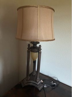 Lamp with night light mode.